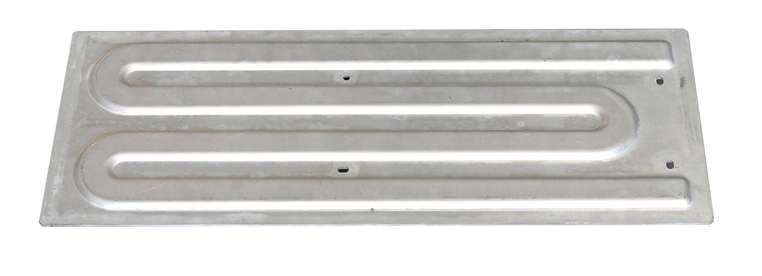Blocco di raffreddamento in alluminio Piastra di raffreddamento della batteria per brasatura in alluminio sotto vuoto 
