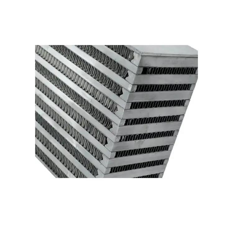 Nucleo scambiatore di calore con alette e barra in piastre di alluminio del produttore OEM